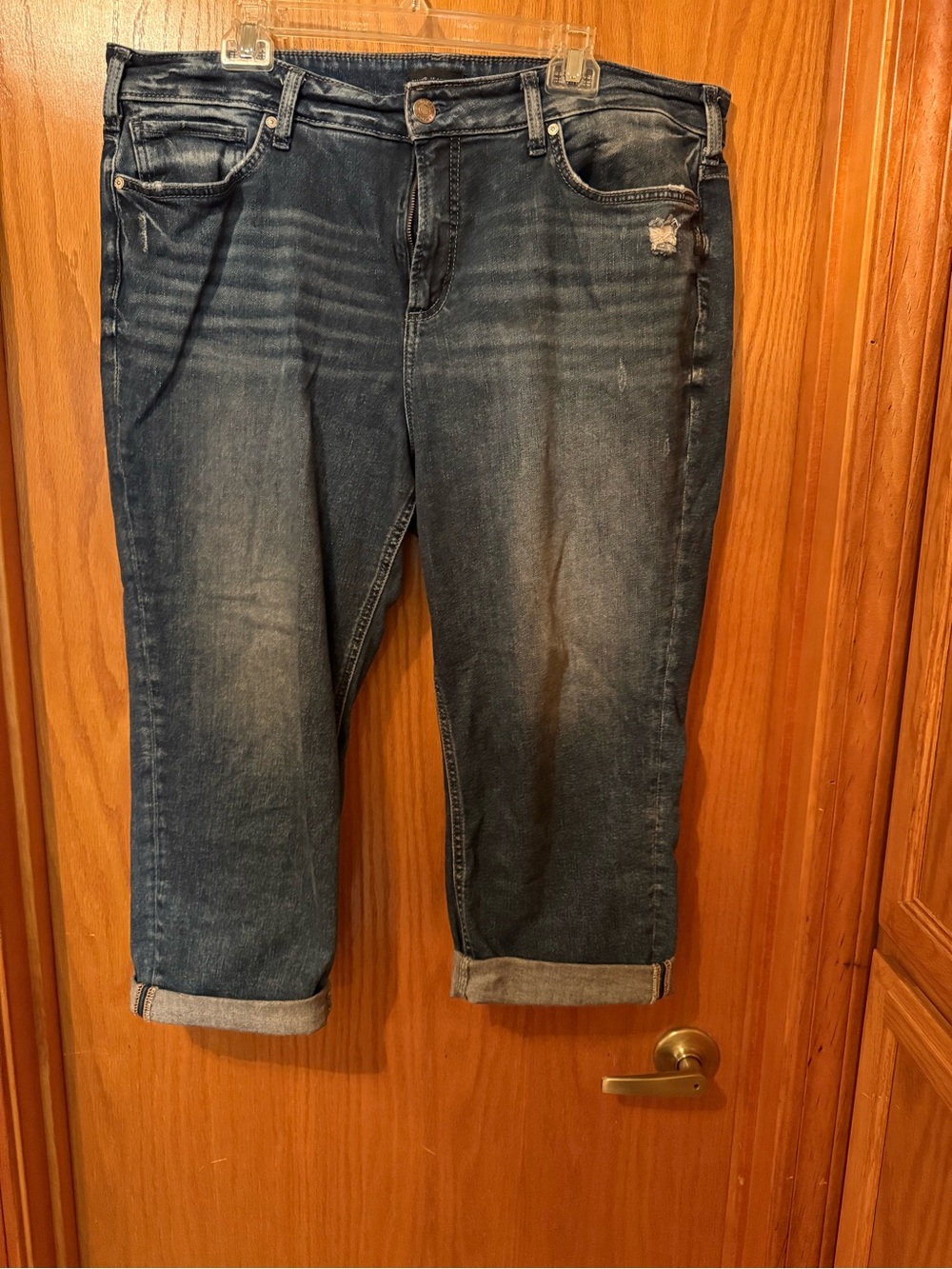 Silver Suki Women’s Capri Jeans - 20W